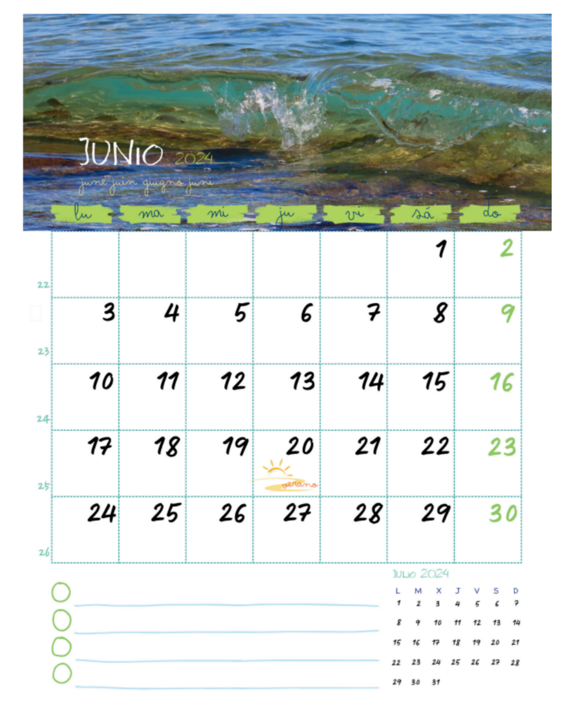 Calendario de mesa Biodiversidad - 7